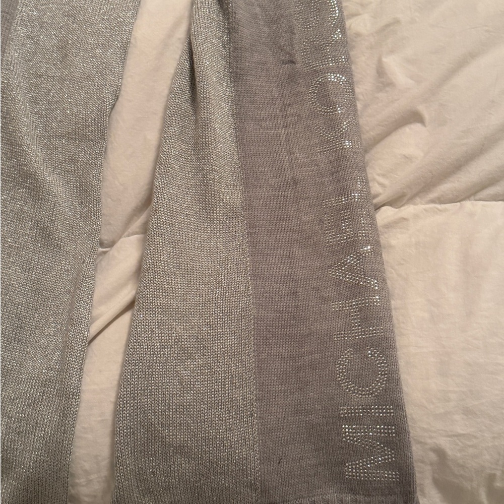 Michael Kors Silver and Gray Women's Sweater - Picture 3 of 5